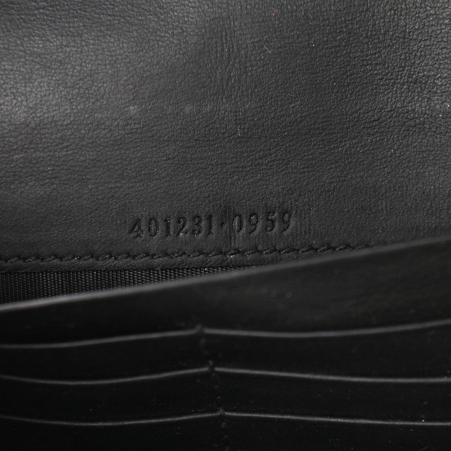 Gucci GG Supreme Monogram Mini Dionysus Chain Wallet Beige Black 7 of 9