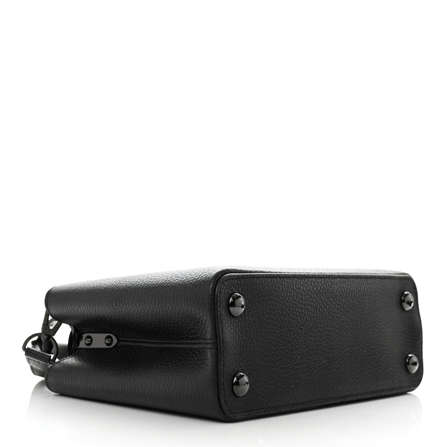 Louis Vuitton Taurillon Capucines BB Black 4 of 9