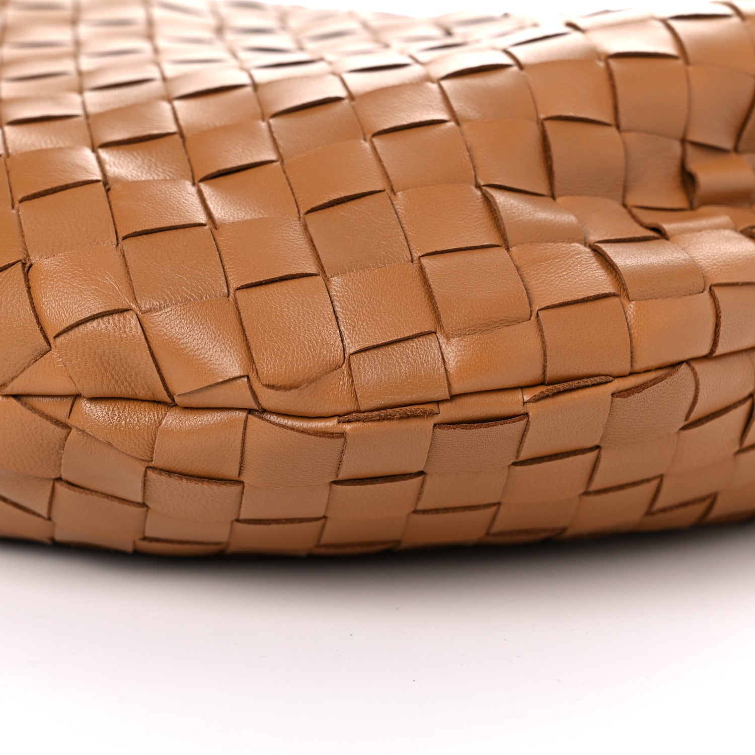 Bottega Veneta Nappa Intrecciato Teen Jodie Hobo Caramel 9 of 11