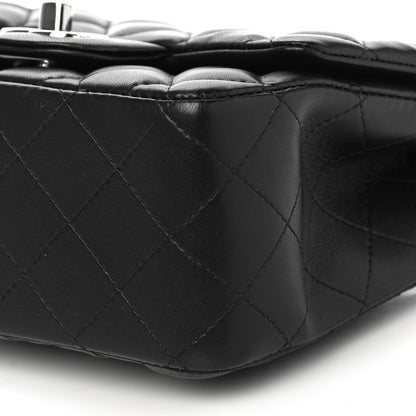 Chanel Lambskin Quilted Mini Square Flap Black 10 of 10
