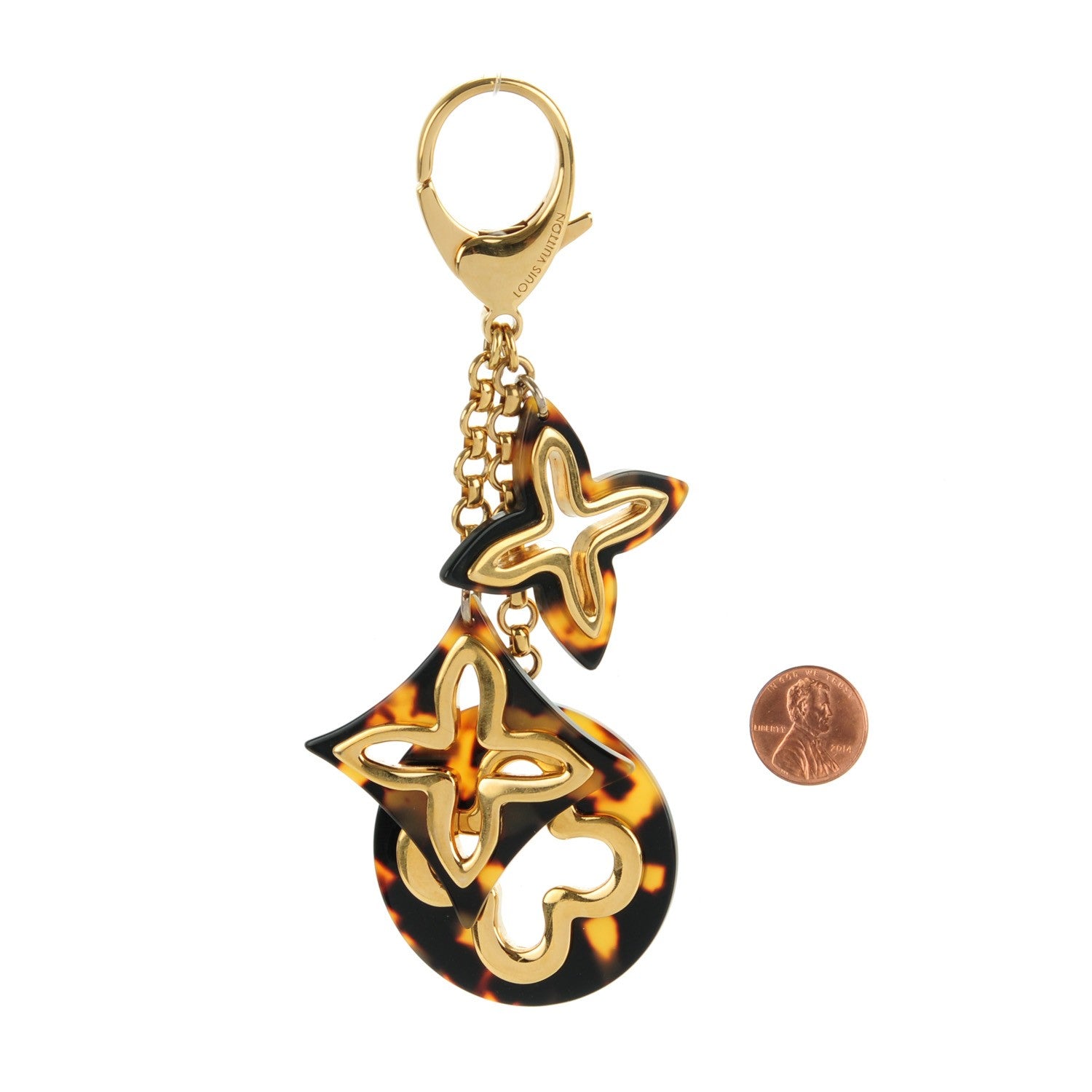 Louis Vuitton Insolence Bag Charm Ecaille 2 of 4