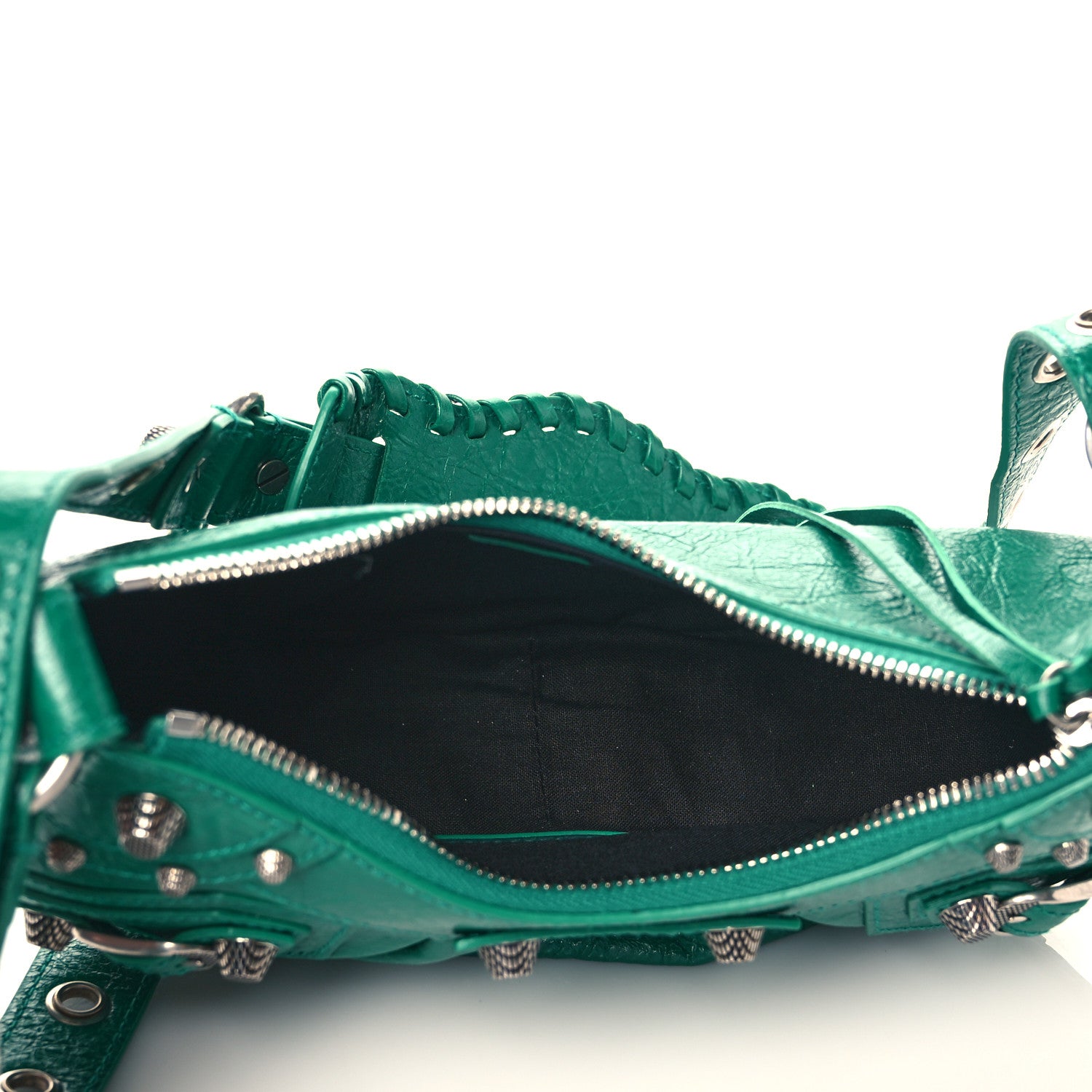 Balenciaga Agneau Arena XS Le Cagole Shoulder Bag Jade 5 of 10
