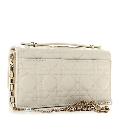 Christian Dior Lambskin Cannage Mini My Dior Bag Latte 2 of 11