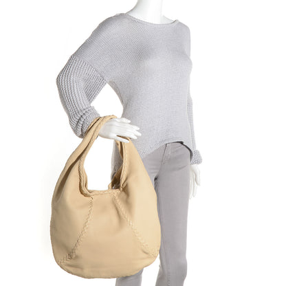 Bottega Veneta Cervo Deerskin Large Hobo Alabastre 2 of 8