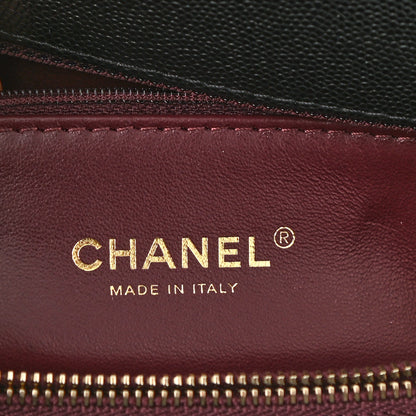 Chanel Caviar Quilted Small Coco Handle Flap Black 5 of 11