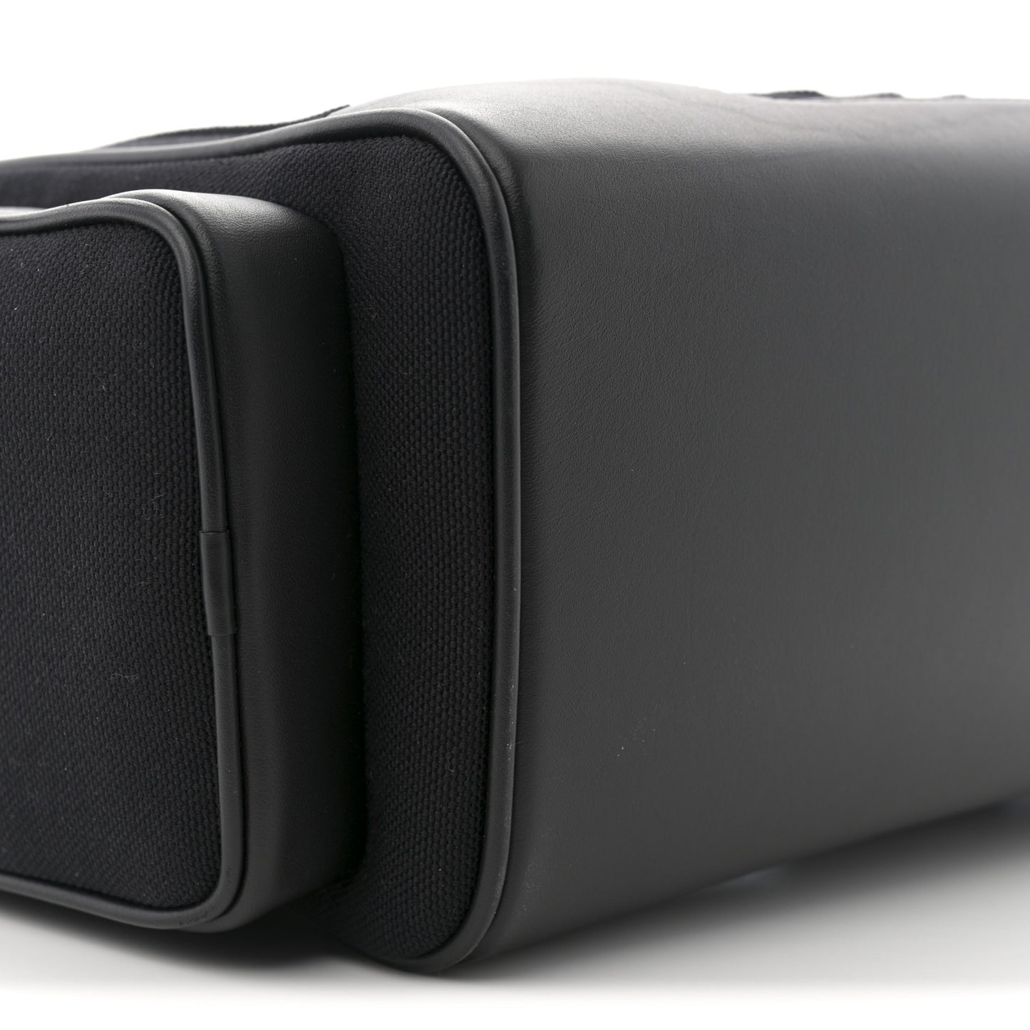 Canvas Calfskin Never Still Small Backpack Black