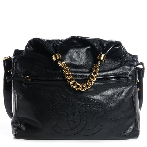 Chanel Calfskin Medium Rodeo Drive Tote Black 1 of 7