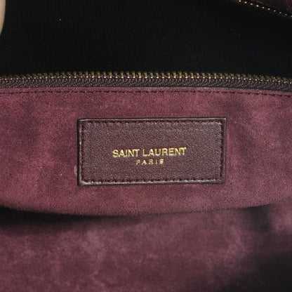 Saint Laurent Leather Large Sac de Jour Carryall Amarena 6 of 7