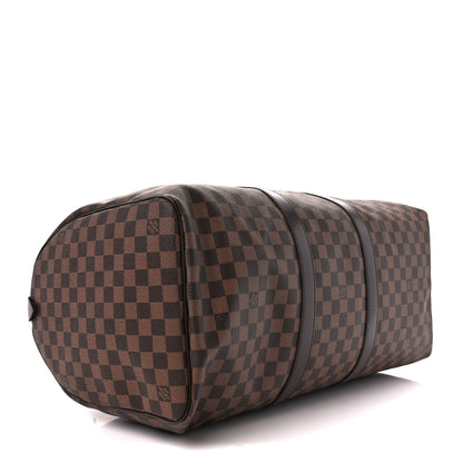 Louis Vuitton Damier Ebene Keepall 50 4 of 12