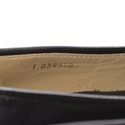 Chanel Calfskin Metal CC Mocassin Loafers 36 Dark Brown 8 of 8