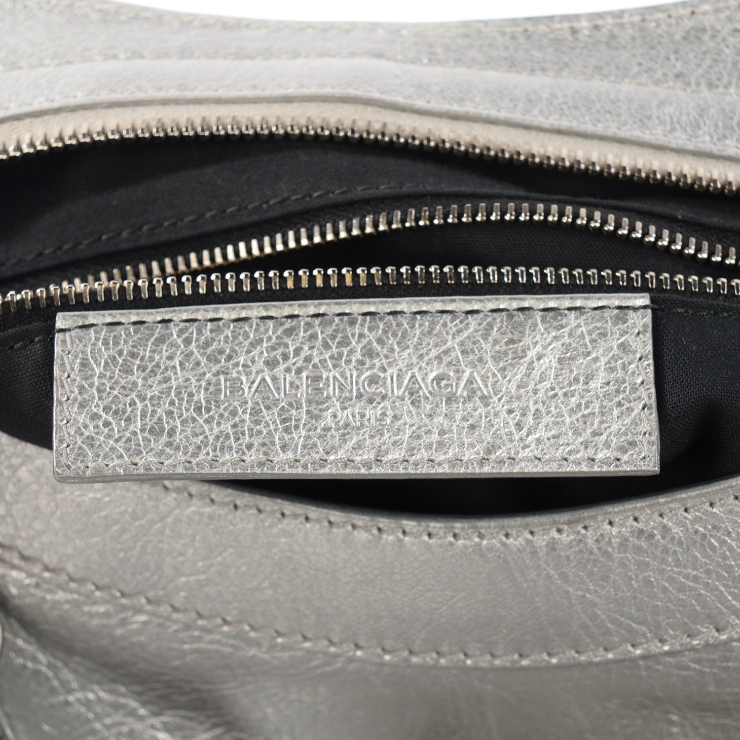 Balenciaga Agneau Giant 12 Silver Hardware City Gris Aluminum 6 of 8