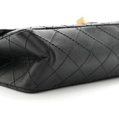 Chanel Aged Calfskin Quilted 2.55 Reissue 225 Flap Black 9 of 22