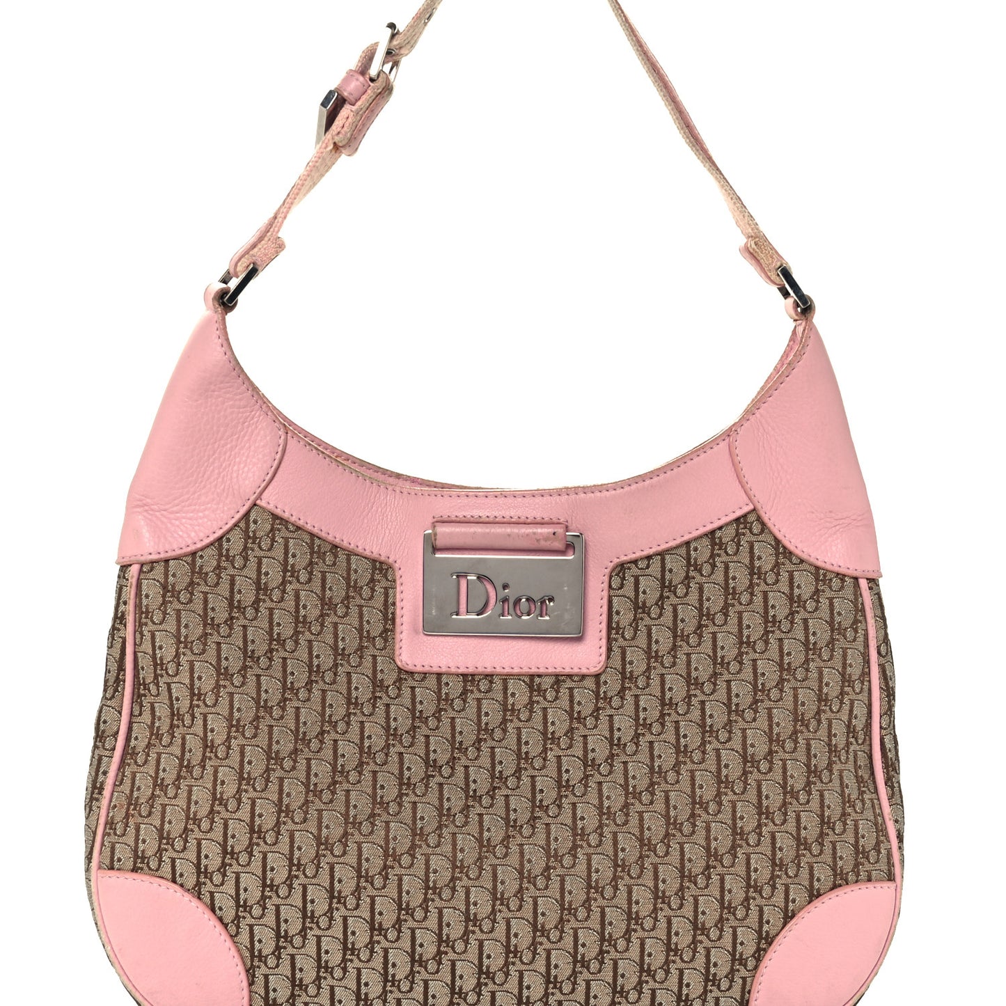 Monogram Hobo Pink