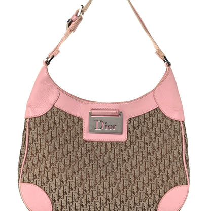 Christian Dior Monogram Hobo Pink 8 of 10
