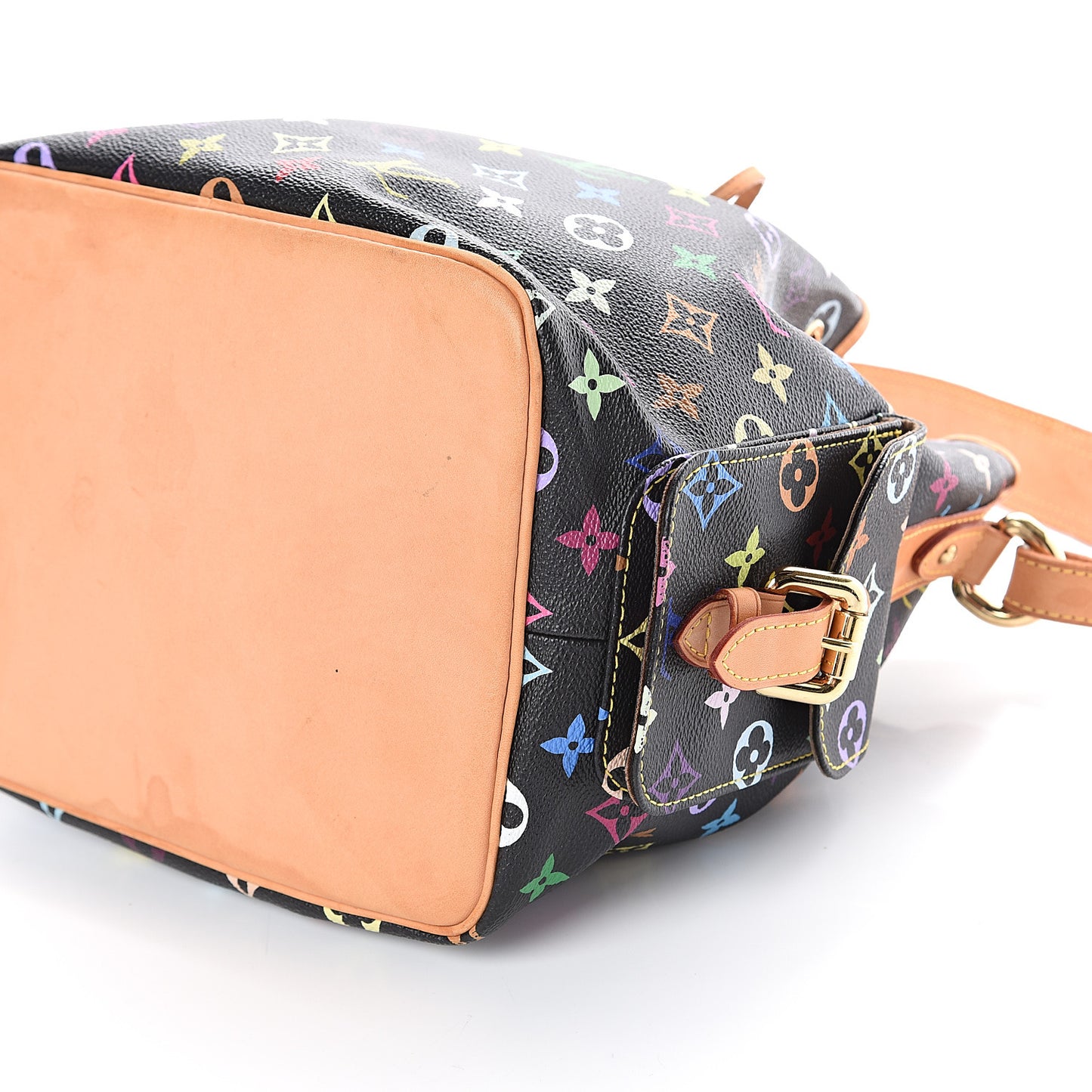 Monogram Multicolor Petit Noe Black