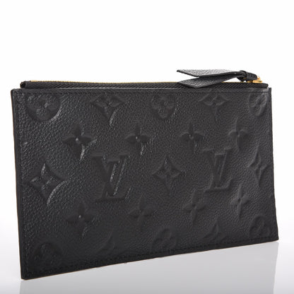 Louis Vuitton Empreinte Felicie Chain Wallet Zippered Insert Black 3 of 6