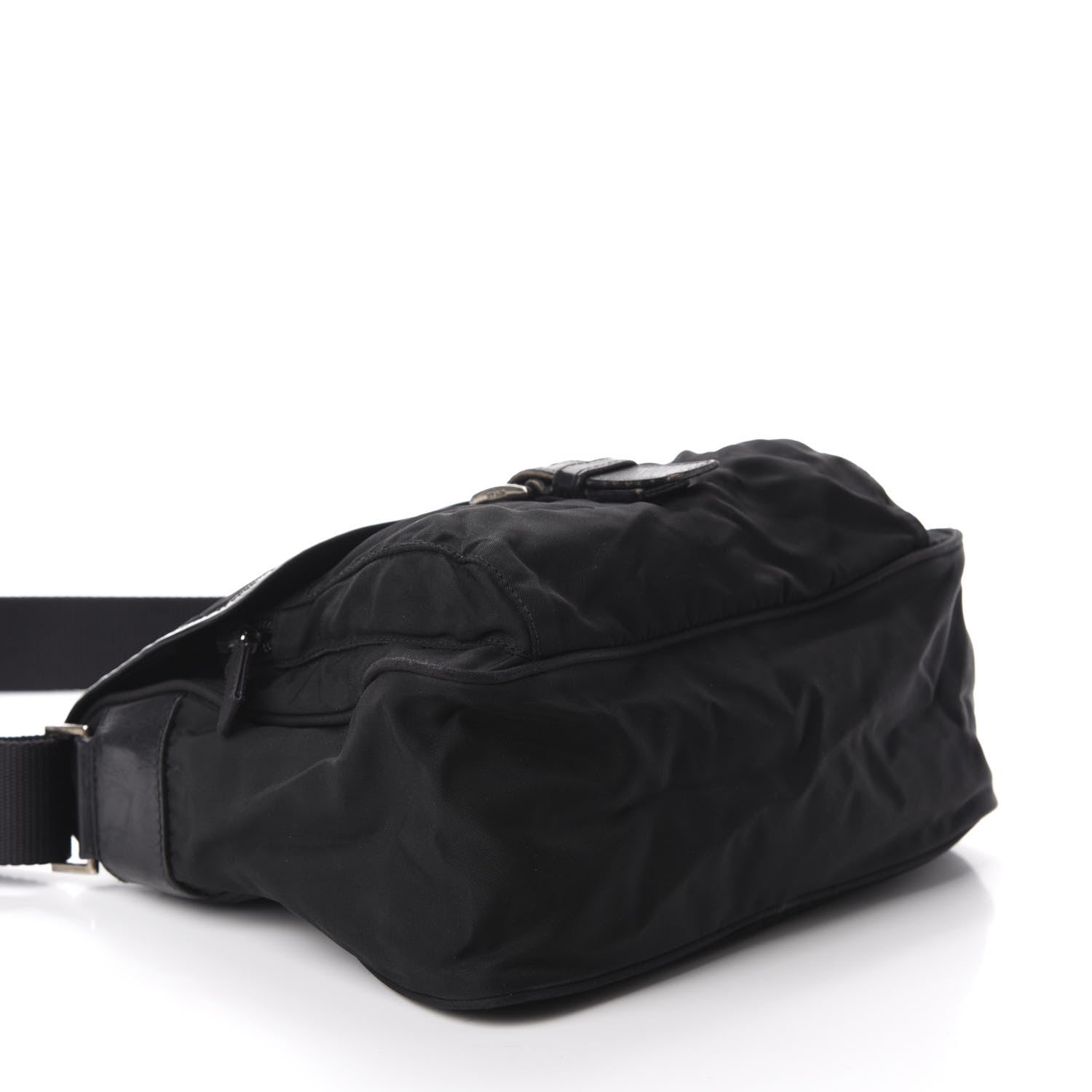 Prada Nylon Vela Sport Messenger Bag Black 4 of 12