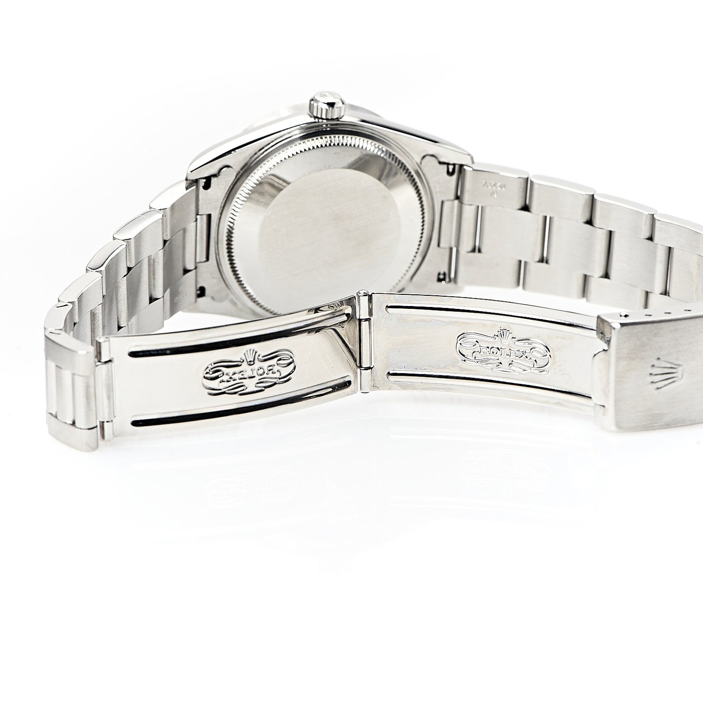 Stainless Steel 34mm Oyster Perpetual Air-King Precision Watch Blue 14010M