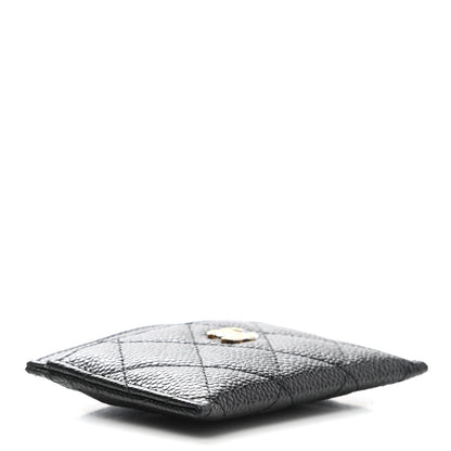 Chanel Caviar Quilted Card Holder Black 4 of 9