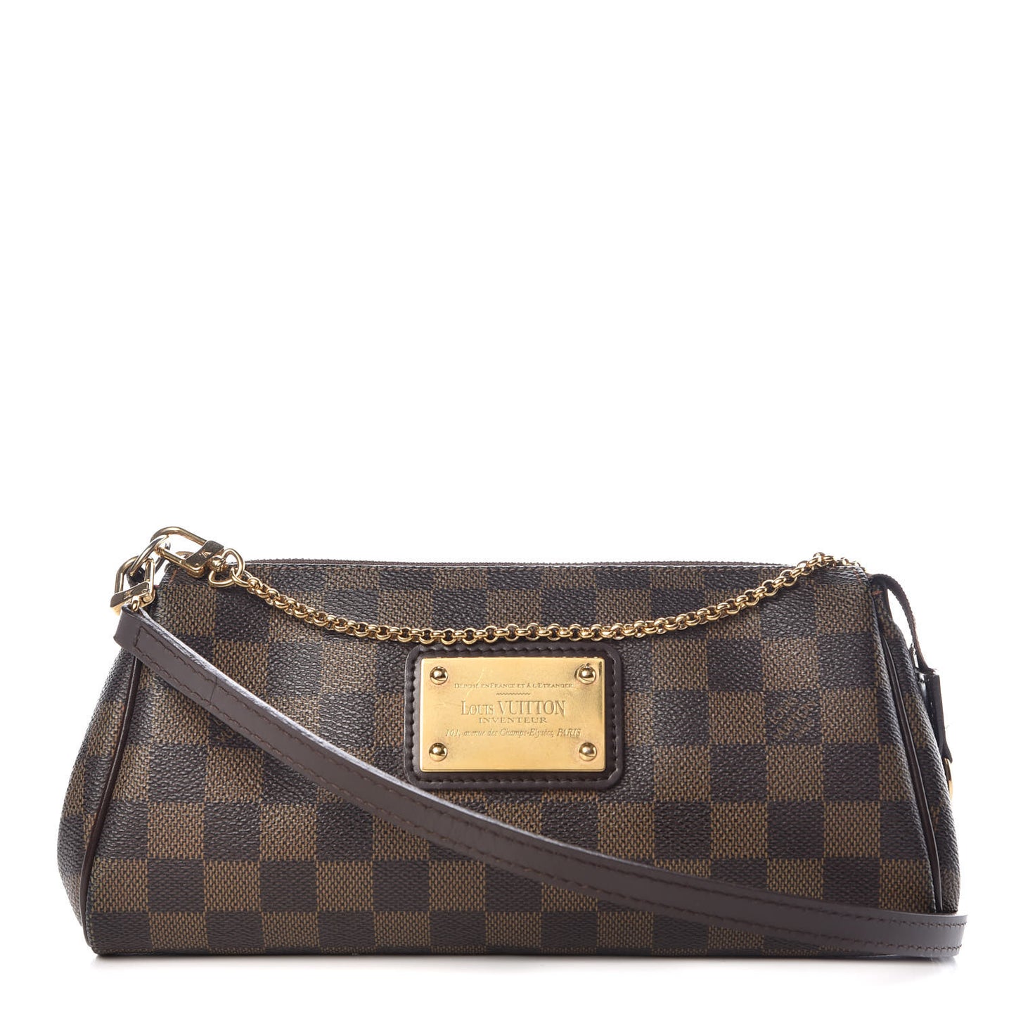 Damier Ebene Eva Clutch