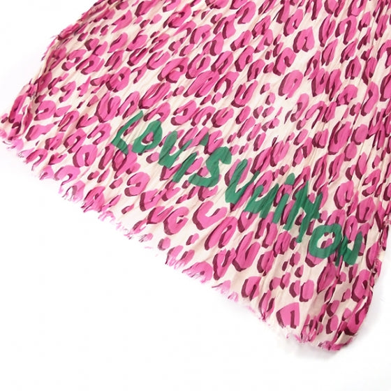 Sprouse Leopard Pareo Scarf Pink