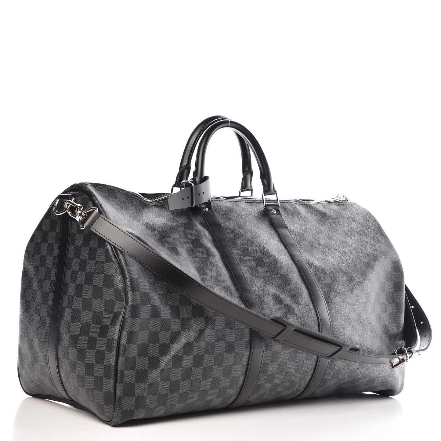 Damier Graphite Keepall Bandouliere 55