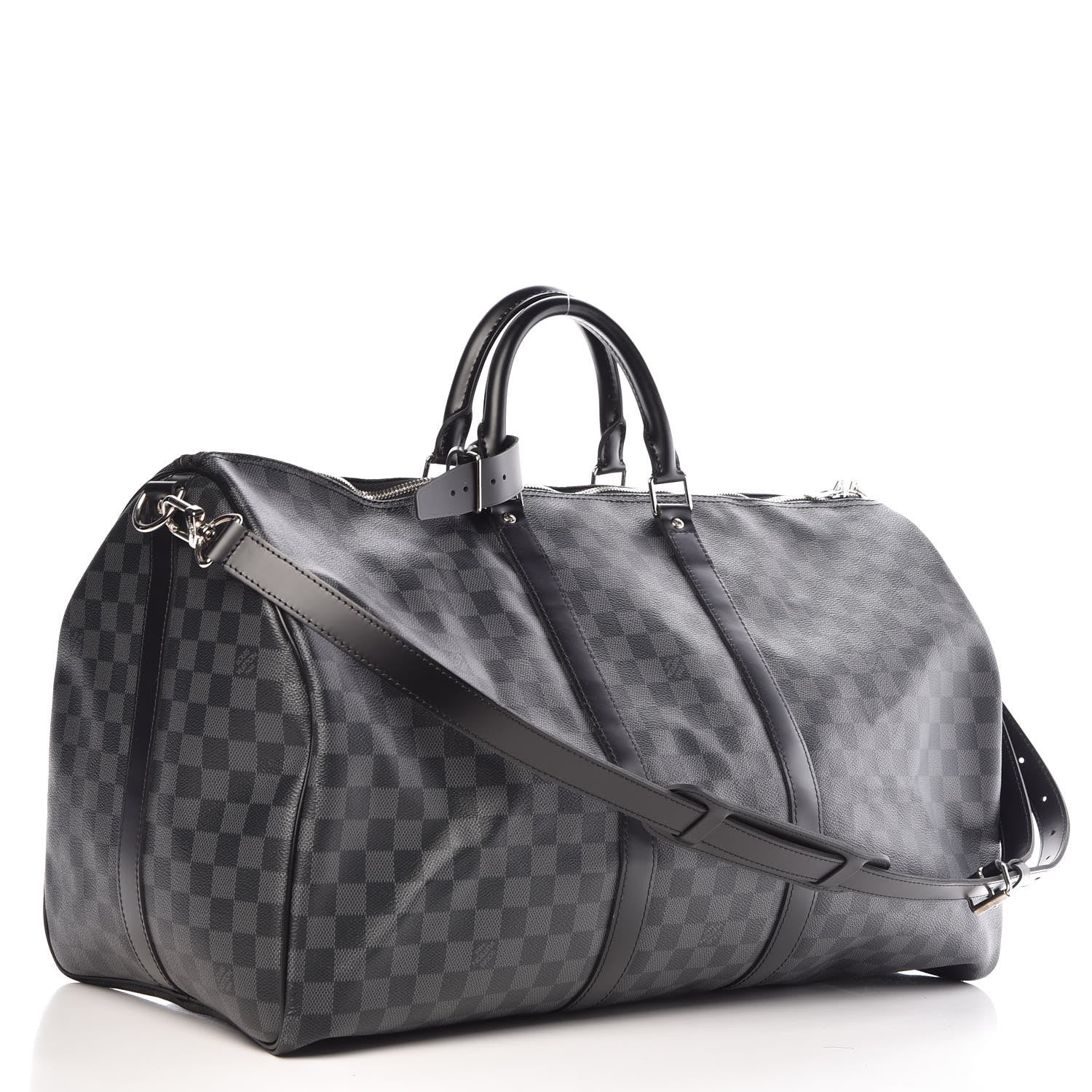 Louis Vuitton Damier Graphite Keepall Bandouliere 55 3 of 15