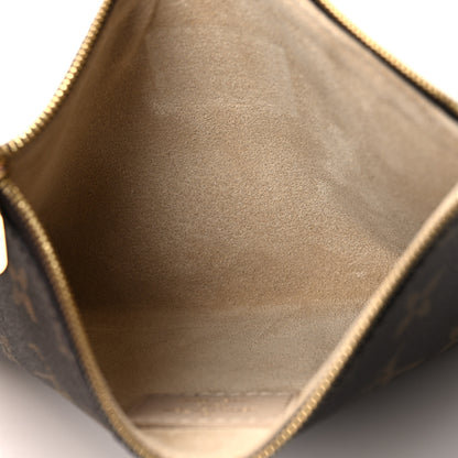 Louis Vuitton LOUIS VUITTON Grained Calfskin Low Key Hobo MM Limestone 6 of 12