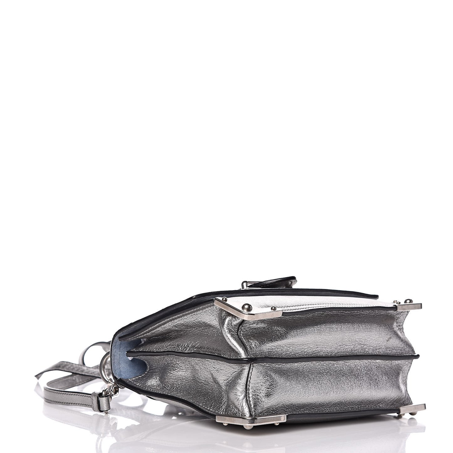 Glace Calf Soft Cahier Bag Cromo Astrale