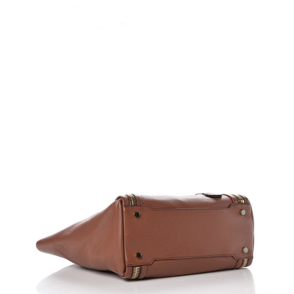 Tom Ford Pebbled Calfskin Amber Double Zip Tote Rose 4 of 8