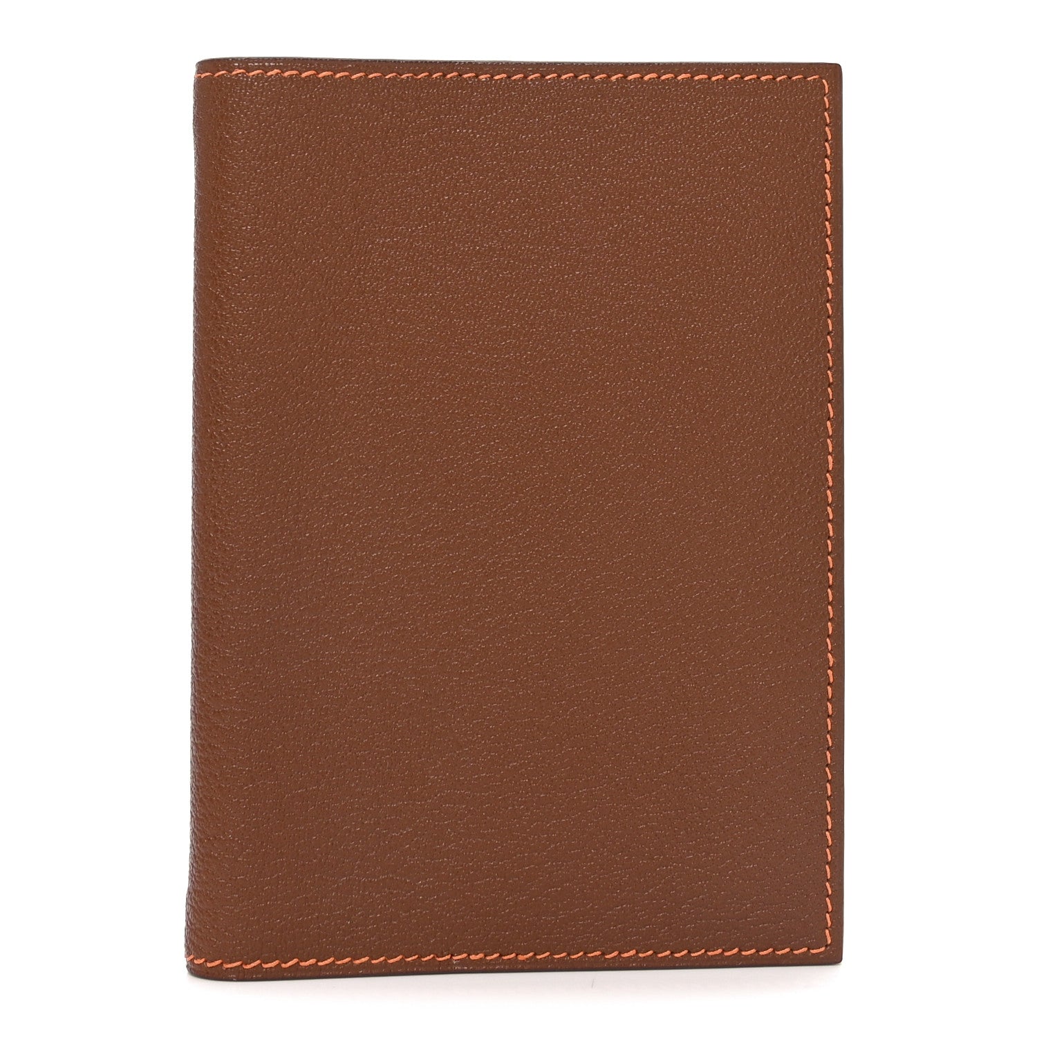 Hermes Chevre Mysore Grand Modele Agenda Cover Cuivre Orange 1 of 7