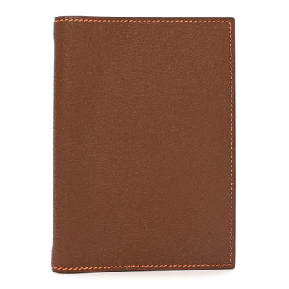 Hermes Chevre Mysore Grand Modele Agenda Cover Cuivre Orange 1 of 7