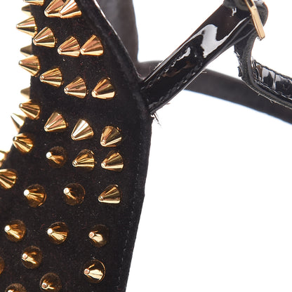 Christian Louboutin Patent Malachite Tropanita 100 39.5 Spiked Sandals Vert 11 of 27