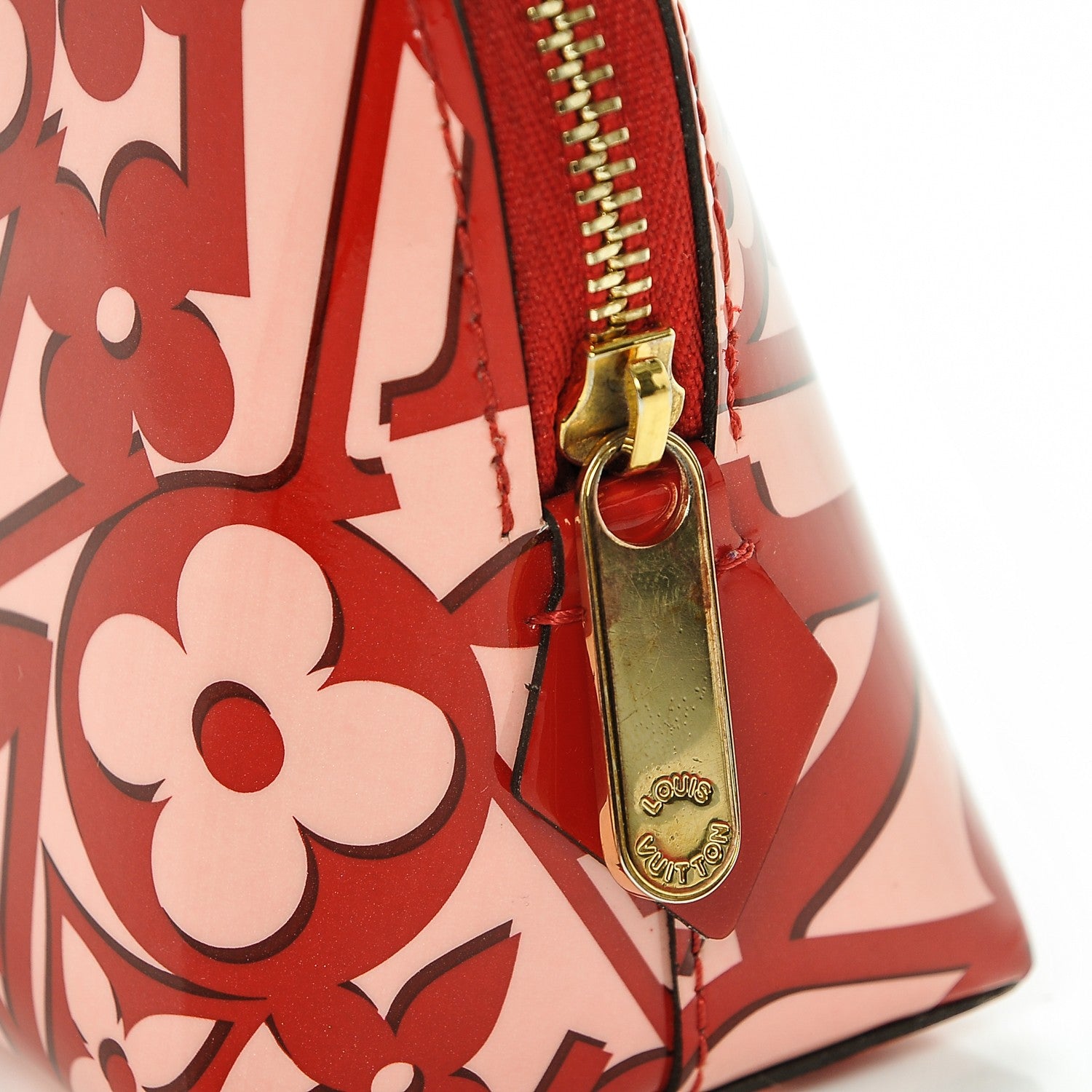 Louis Vuitton Patent Sweet Monogram Cosmetic Pouch Pomme D’Amour 6 of 6