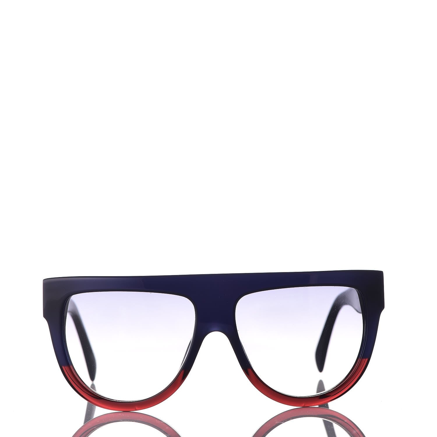 Celine Shadow Sunglasses 41026/S Blue Red 2 of 7