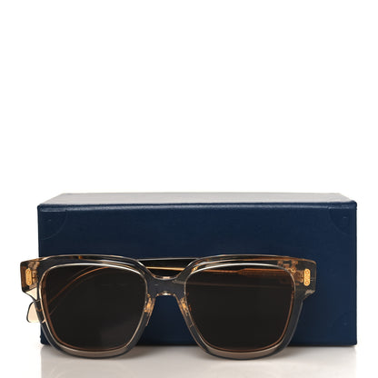 Louis Vuitton Acetate Square LV Confidence Sunglasses Z2203U Transparent Brown 7 of 7