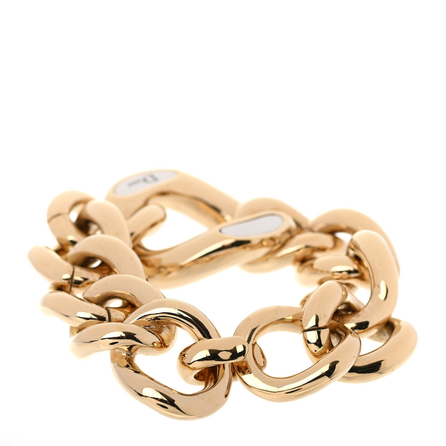 Christian Dior Metal Chain Bracelet Gold Palladium 3 of 6