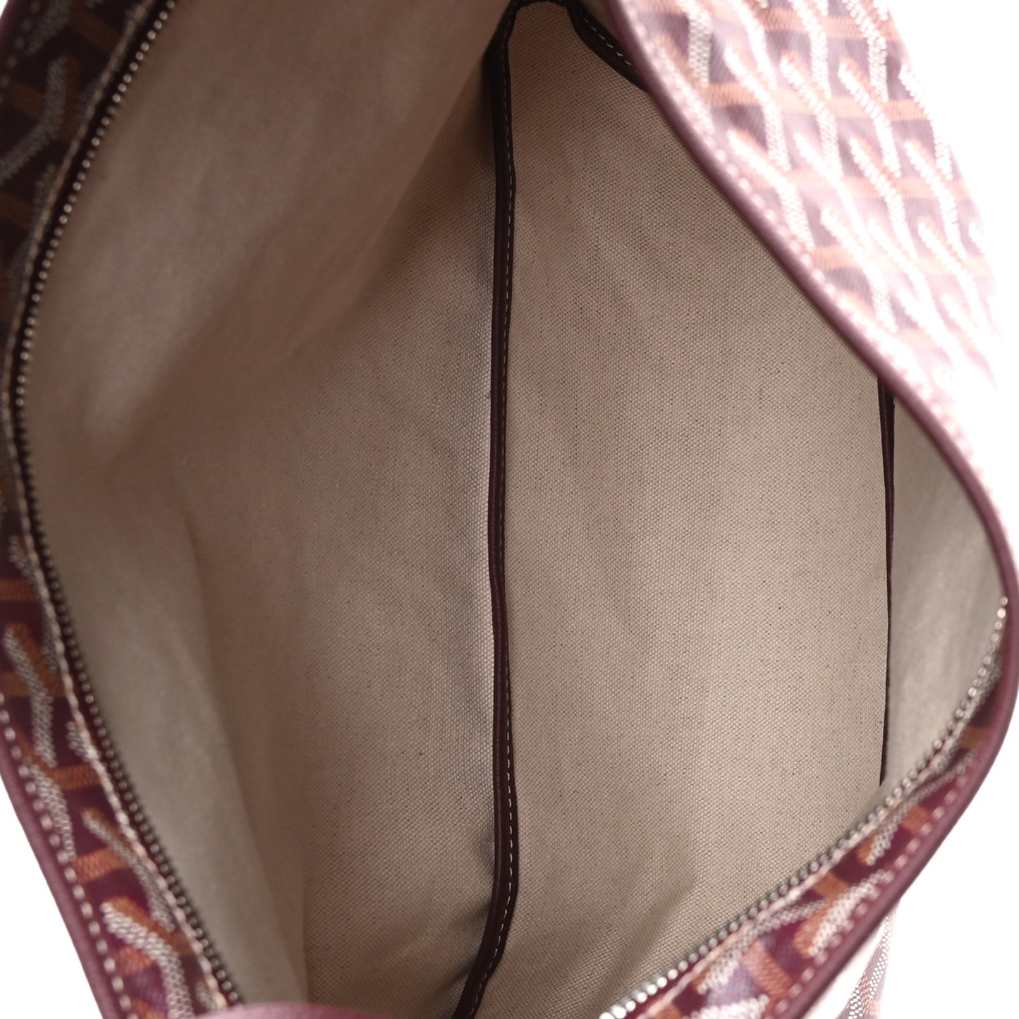 Goyardine Boheme Hobo Burgundy