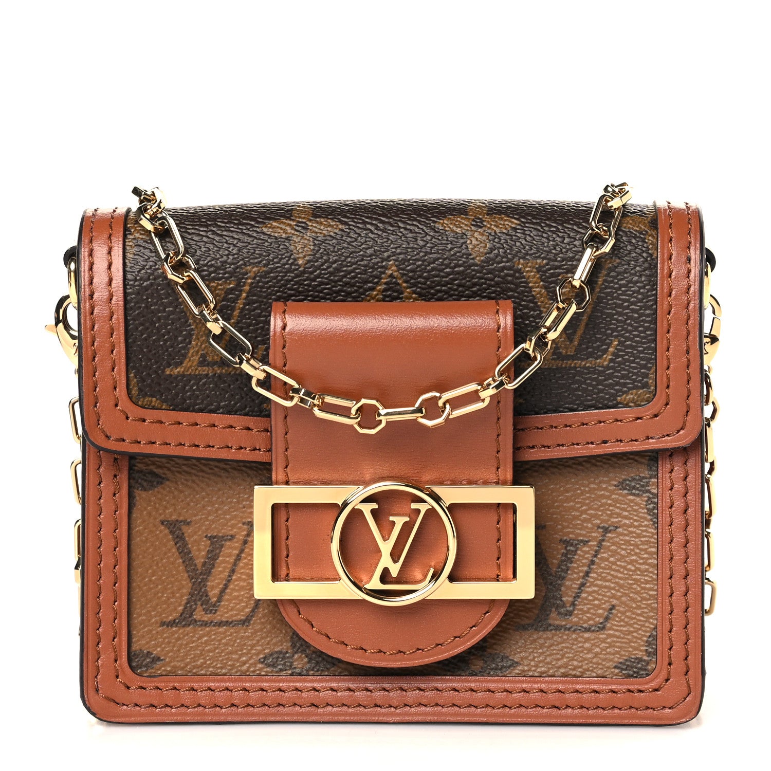 Louis Vuitton Reverse Monogram Micro Dauphine 1 of 8