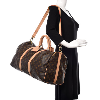 Louis Vuitton Monogram Keepall Bandouliere 50 2 of 12