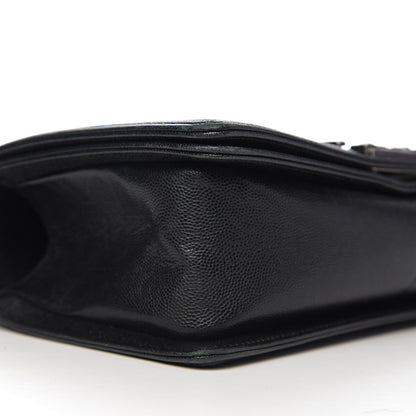 Chanel Caviar Quilted Medium Boy Flap Black 9 of 12