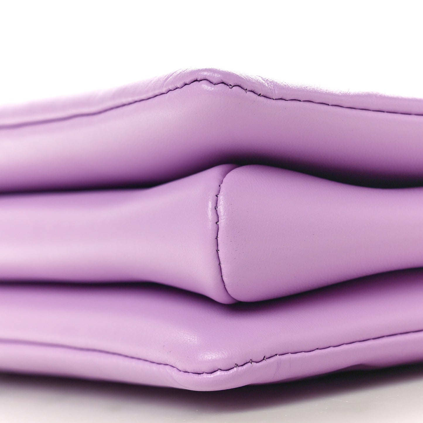 Lambskin Embossed Monogram Coussin PM Parme