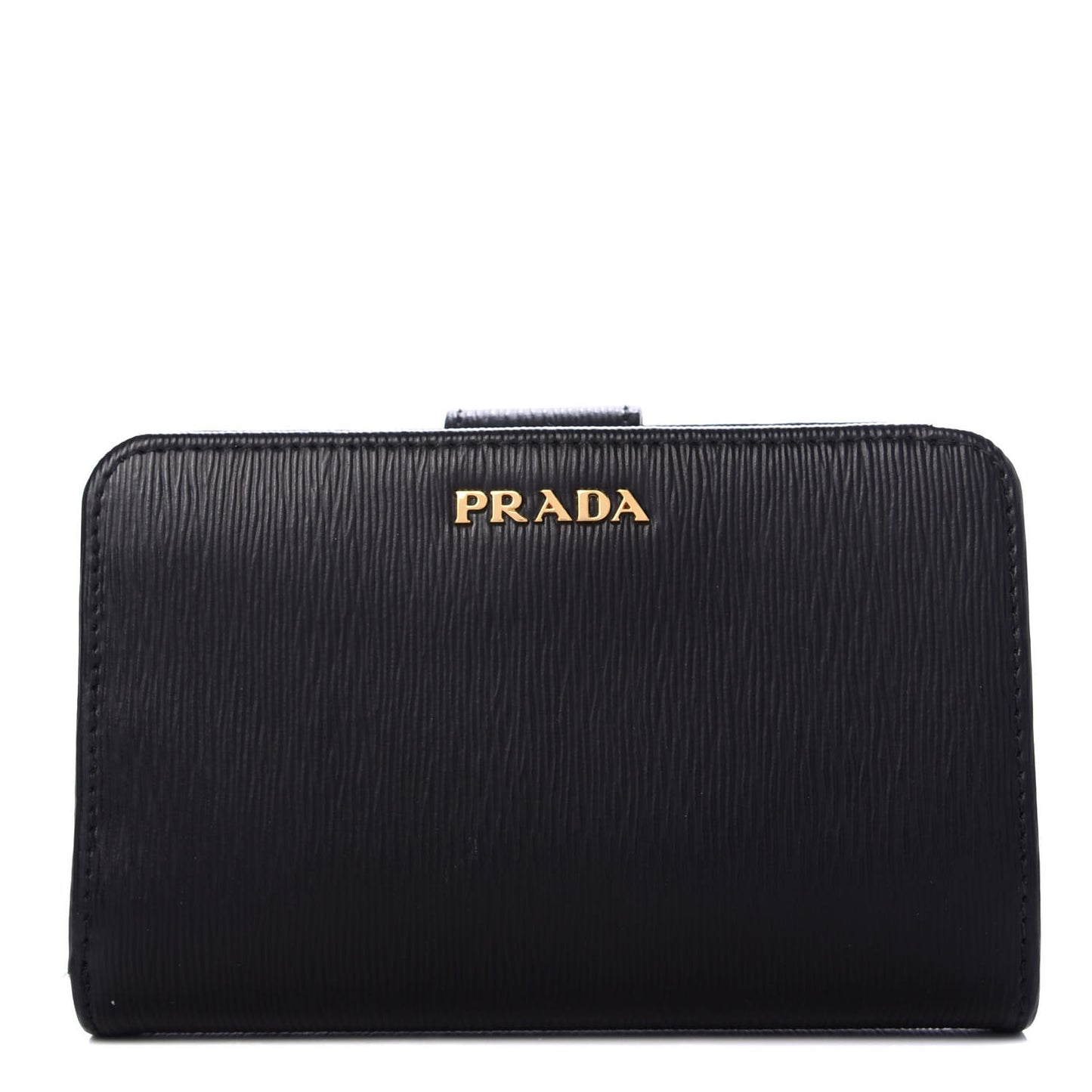 Vitello Move Compact Wallet Black Lacca