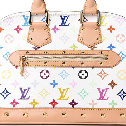 Louis Vuitton Monogram Multicolor Alma White 7 of 12