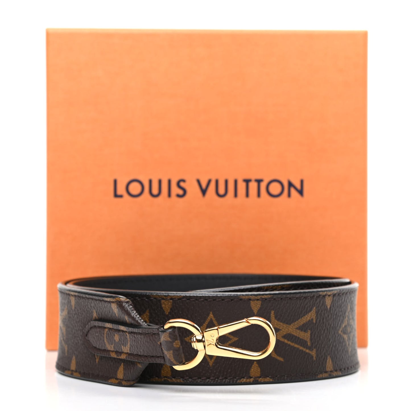 Monogram Bandouliere Shoulder Strap Black