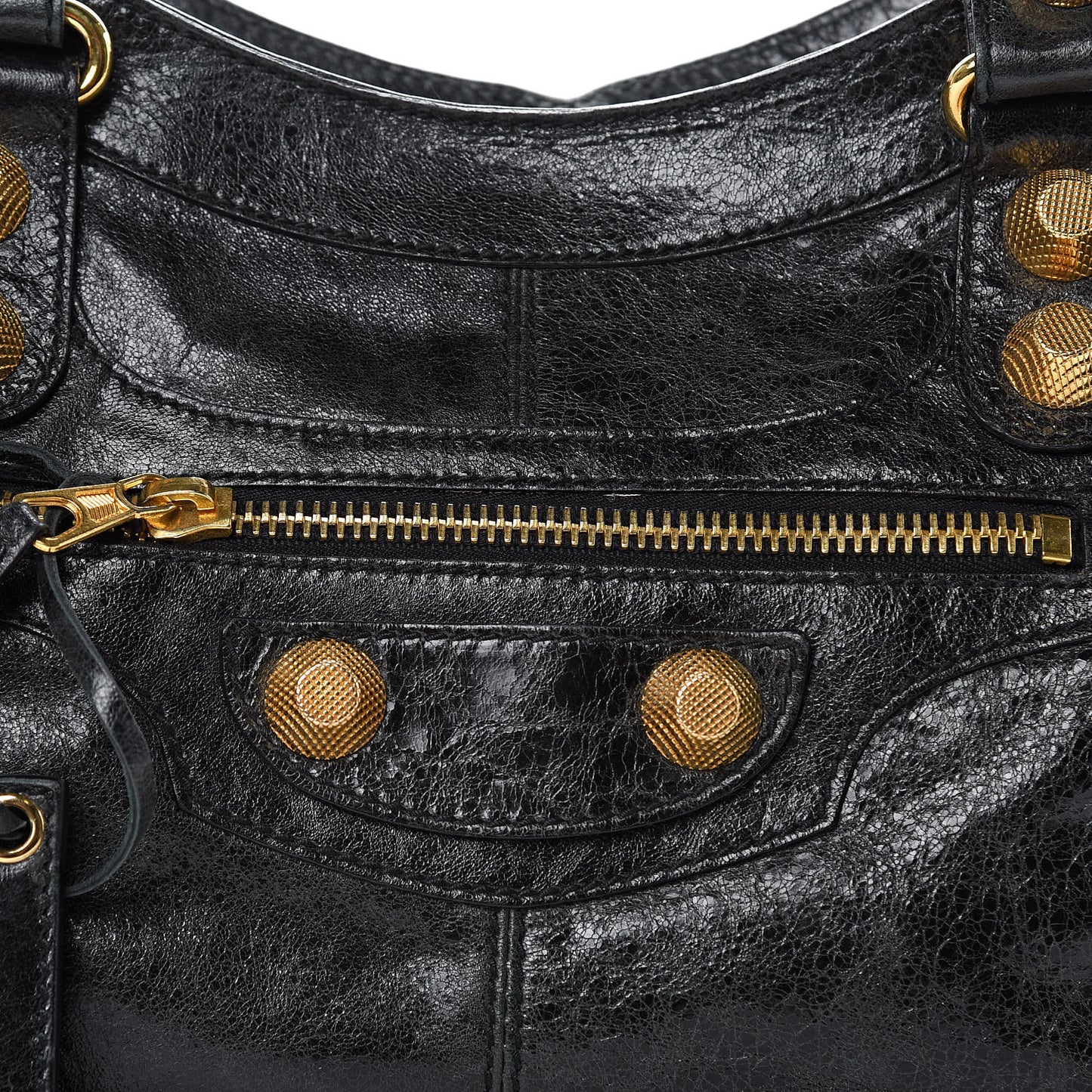 Agneau Giant 21 Gold Hardware Part Time Black