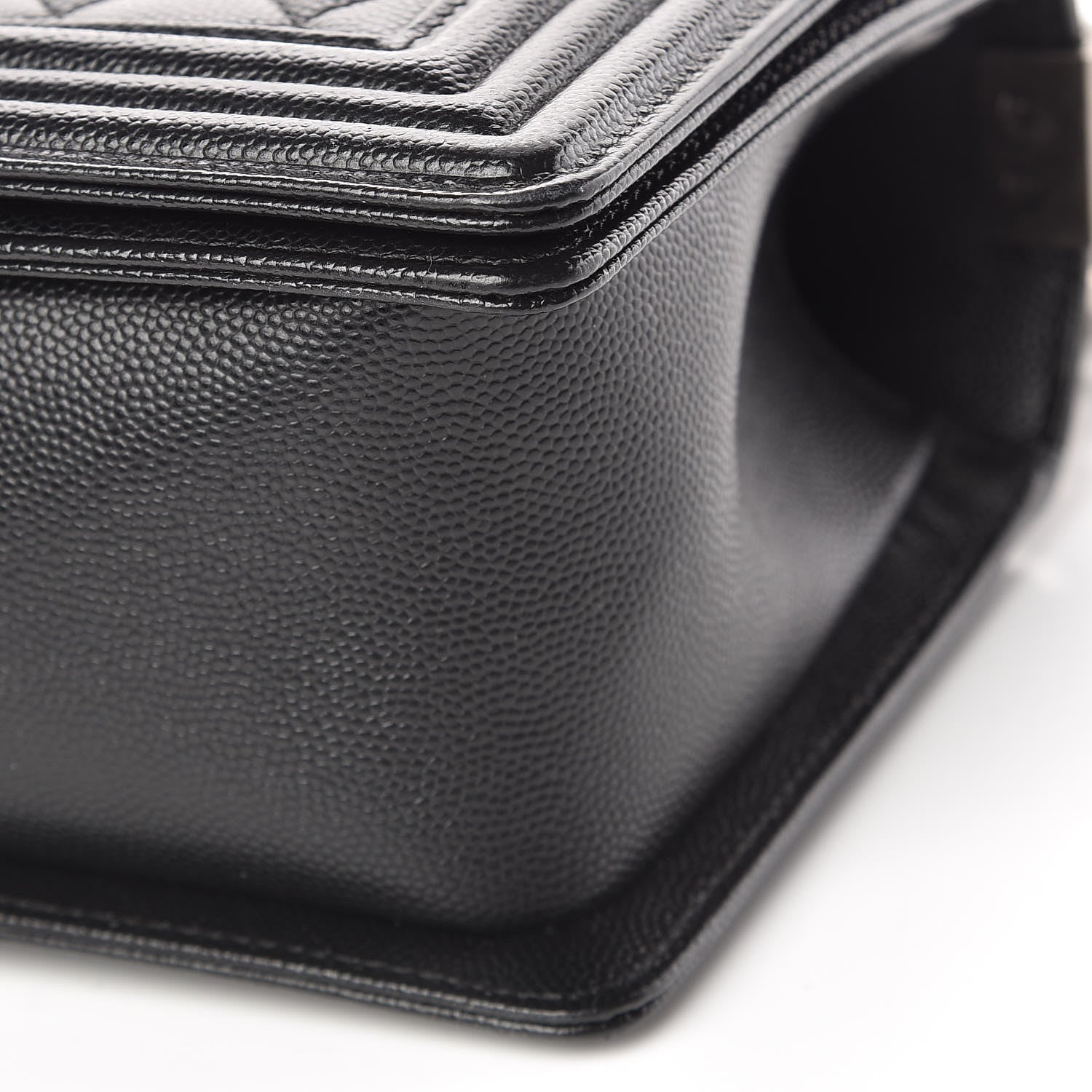 Chanel Caviar Quilted Medium Boy Flap Black 10 of 10