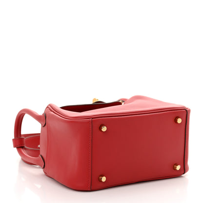 Hermes Swift Mini Lindy 20 Rouge Piment 4 of 11