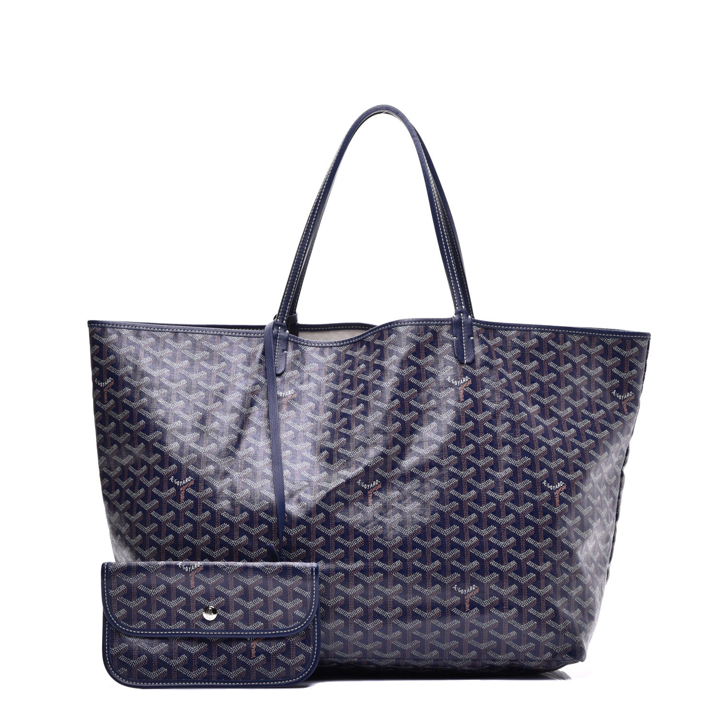 Goyard Goyardine Saint Louis GM Navy 1 of 8
