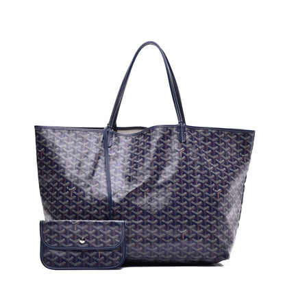 Goyard Goyardine Saint Louis GM Navy 1 of 8